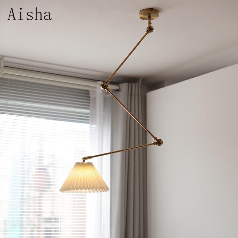 Interior Design Gold - Lampada a sospensione da ristorante regolabile
