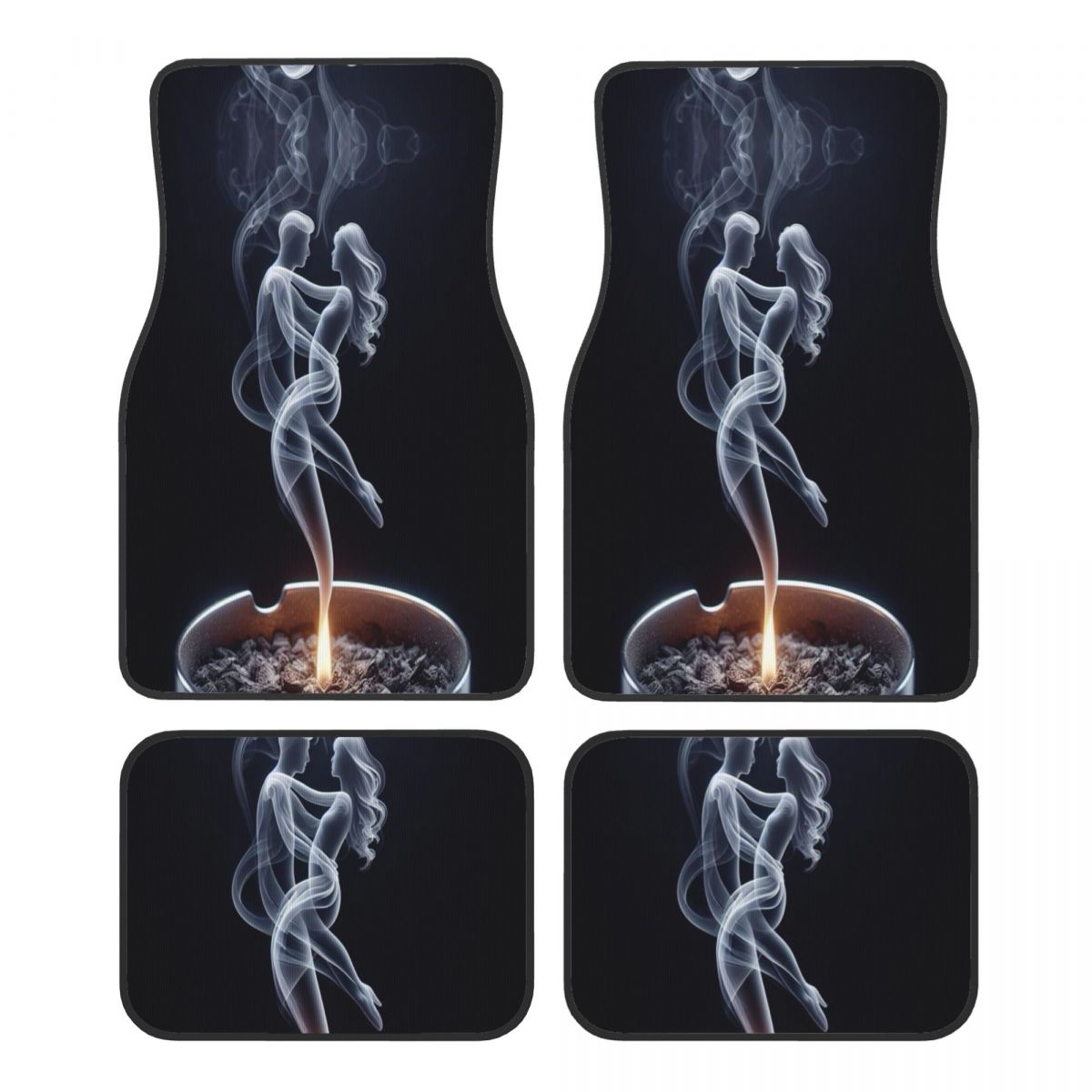 Interior Design Tech - Set di 4 tappetini per auto