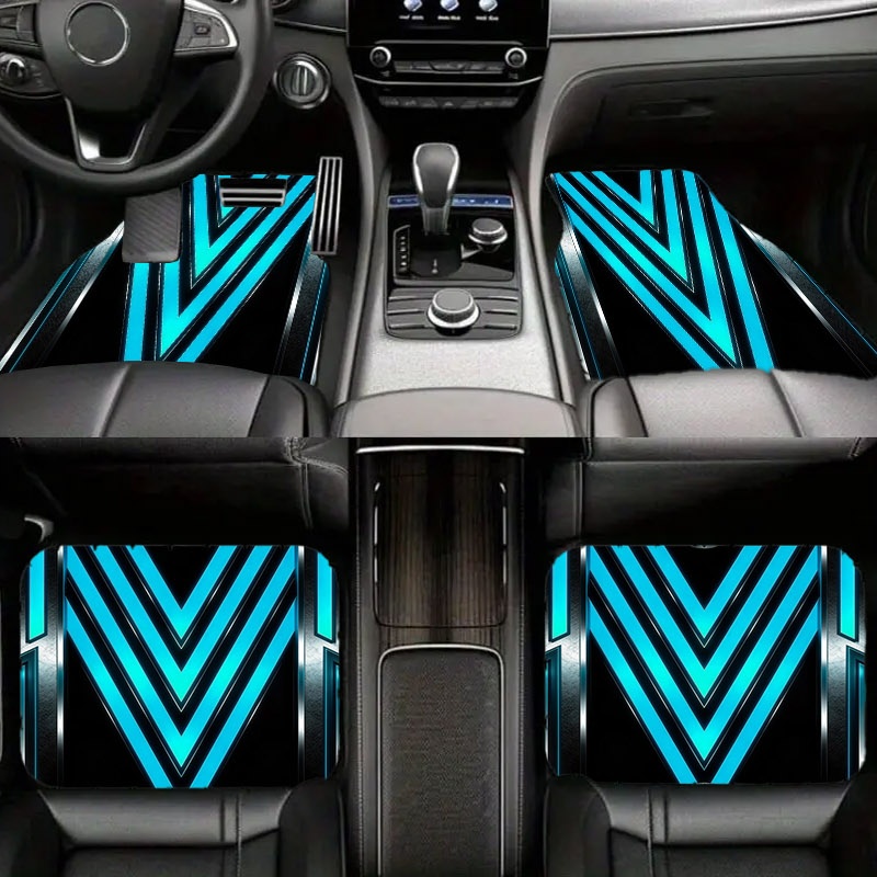 Interior Design Tech - Tappetini per auto da 5 pezzi,
