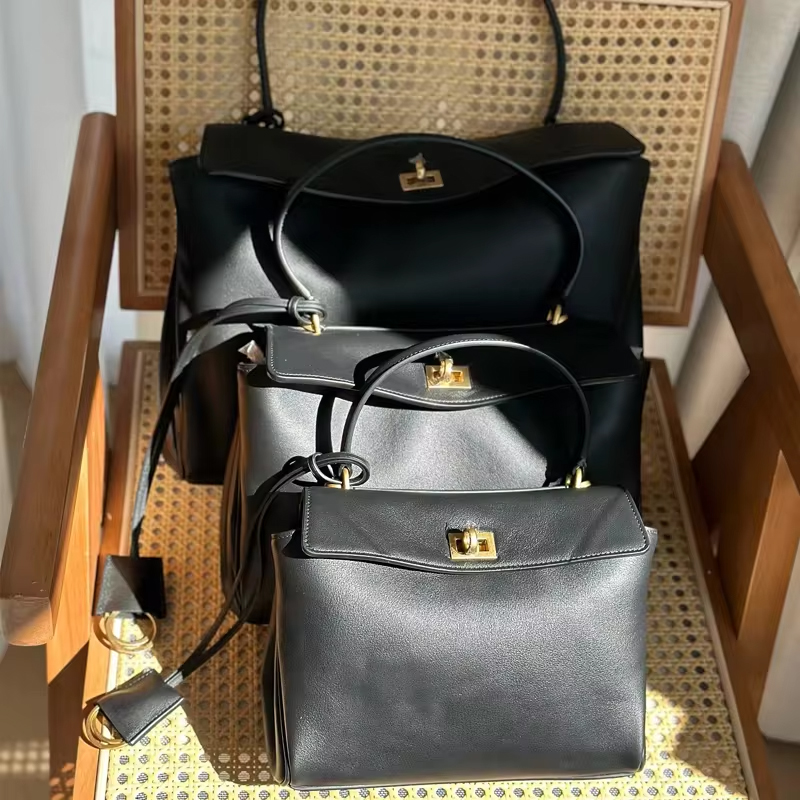Interior Design Gold - Borsa di Lusso con Chiusura Dorata