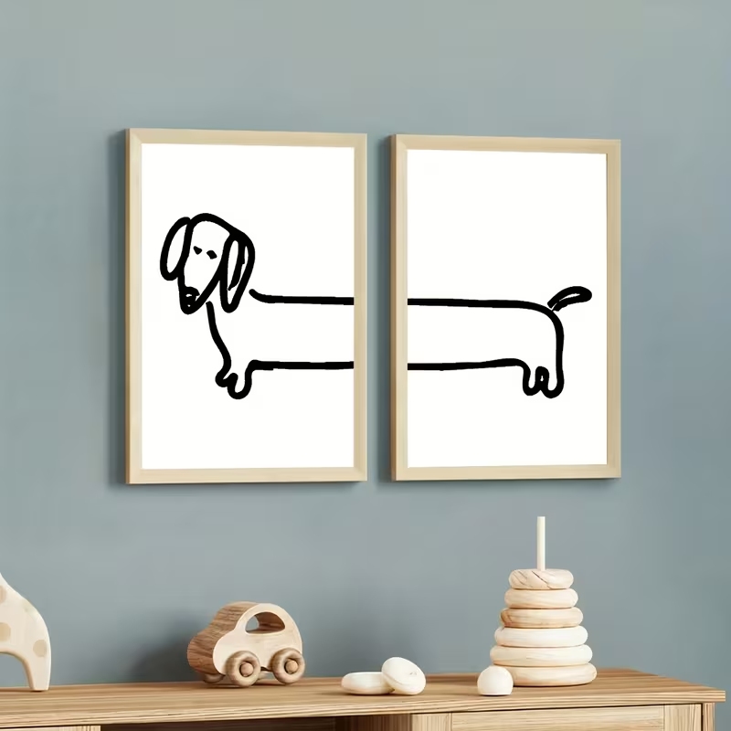 2 pezzi di stampe moderne su t - Interior Design Living Room recensione e prezzo