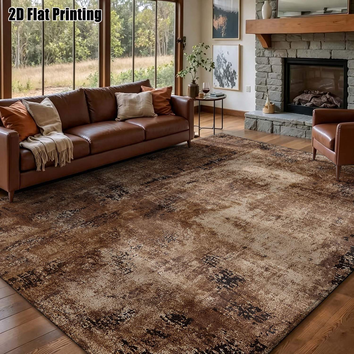 1 pezzo, tappeto con stampa 2D - Printed Rug Abstract recensione e prezzo