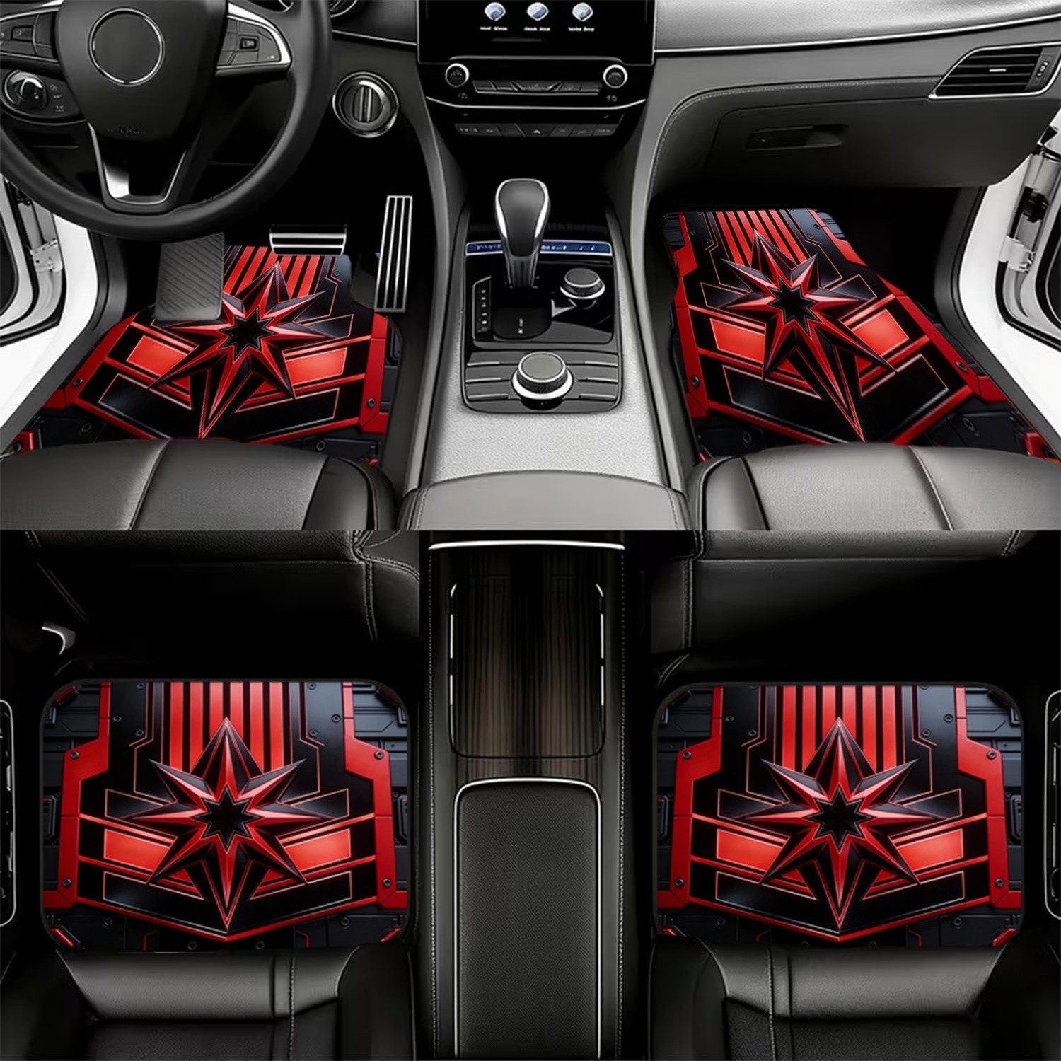 Tappetini per auto da 4 pezzi, - Interior Design Tech recensione e prezzo