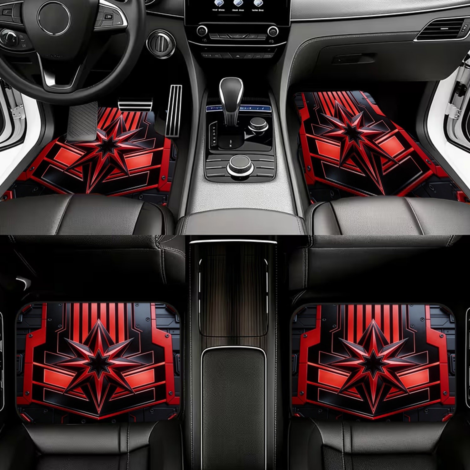 Tappetini per auto da 4 pezzi, - Interior Design Tech recensione e prezzo