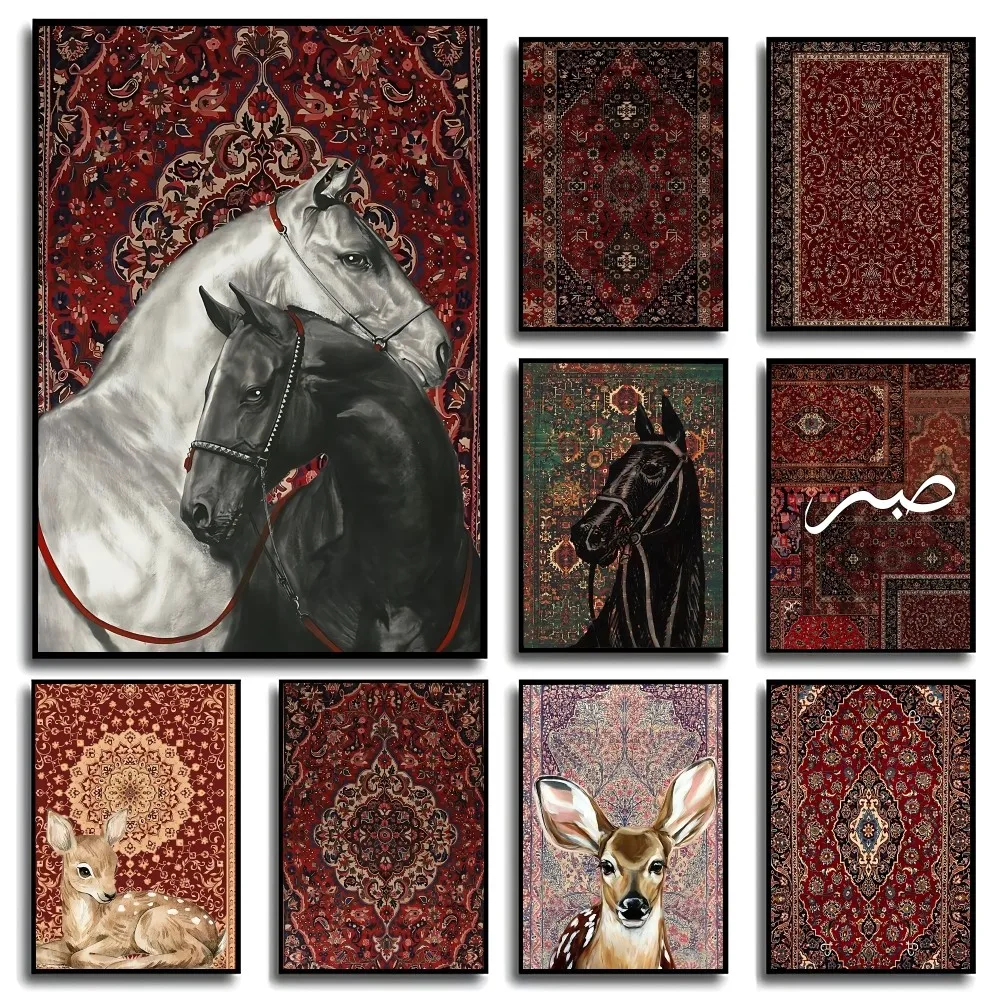 Poster di Tappeto Persiano Sen - Printed Rug Abstract recensione e prezzo