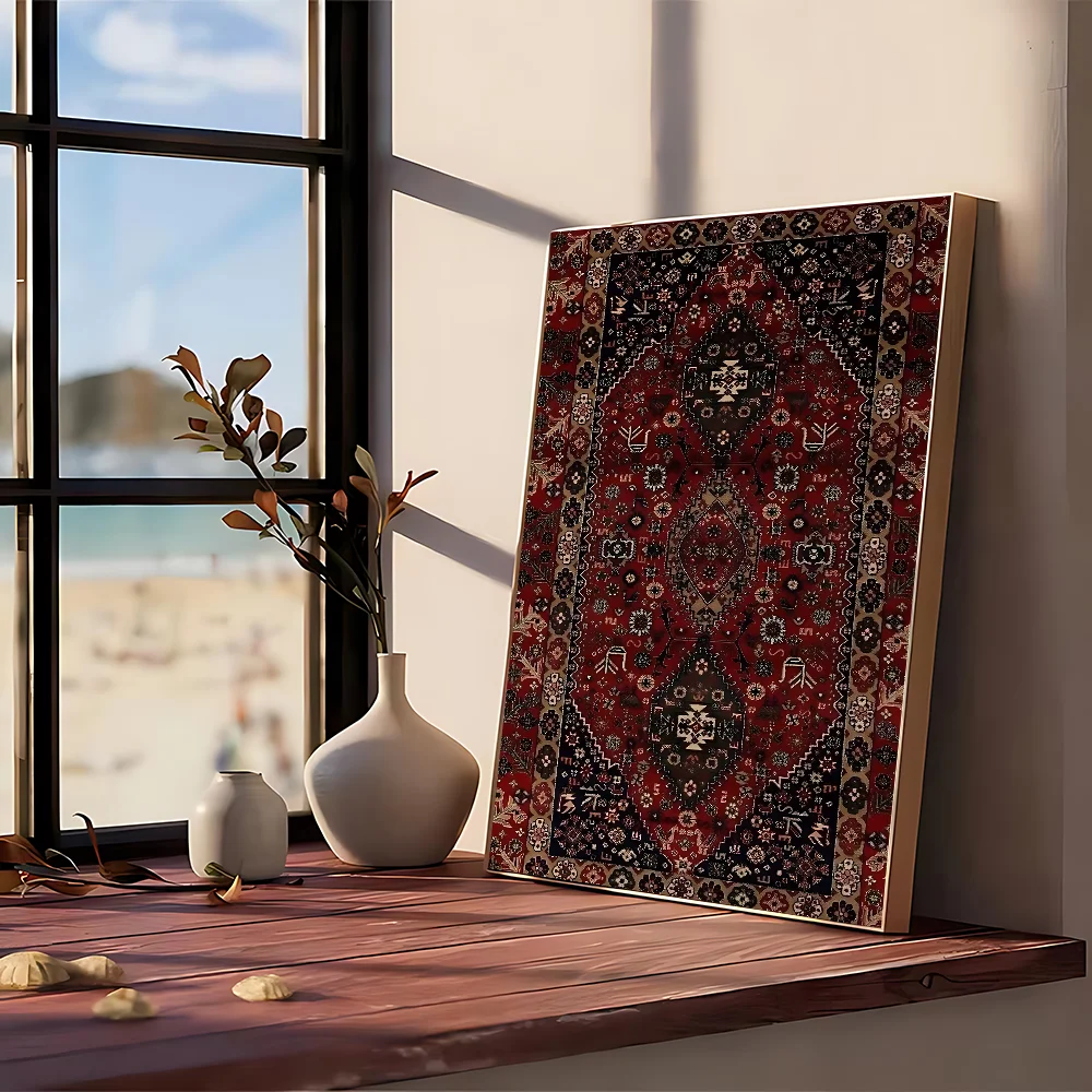 Poster di Tappeto Persiano Sen - Printed Rug Abstract recensione e prezzo