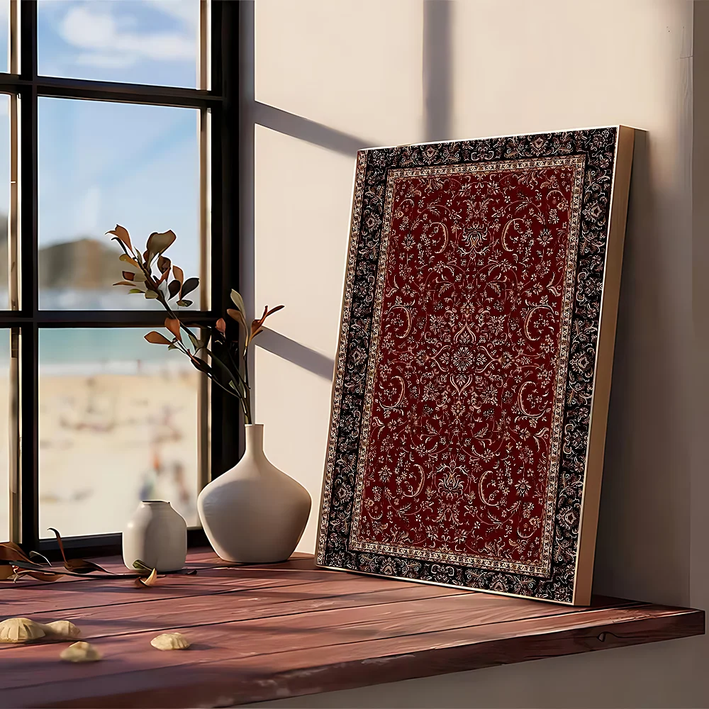 Poster di Tappeto Persiano Sen - Printed Rug Abstract recensione e prezzo