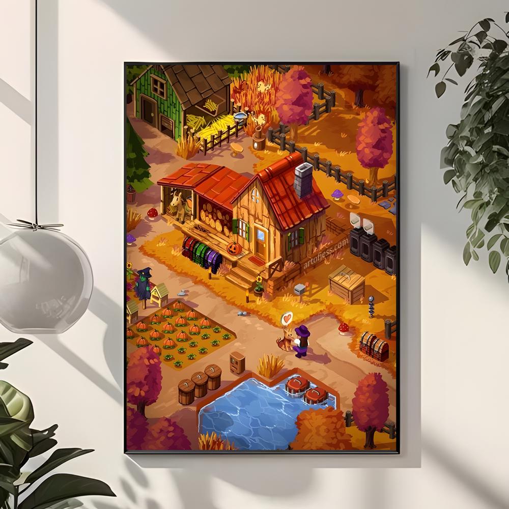 Poster di S-Stardew Valley, un - Interior Design Warm recensione e prezzo