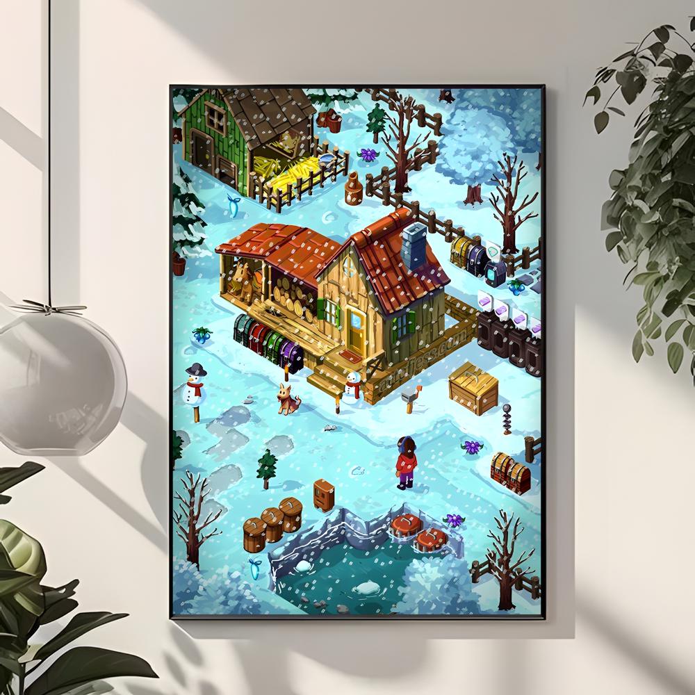 Poster di S-Stardew Valley, un - Interior Design Warm recensione e prezzo